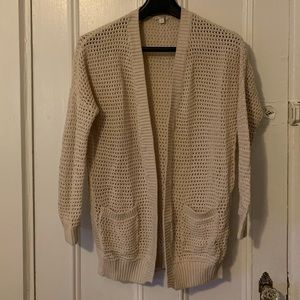 GAP Cream Cardigan